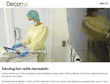 Tablet Screenshot of deconx.com